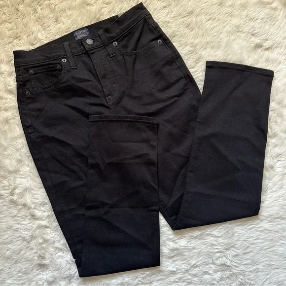 J. Crew Factory Jeans Essential Straight All-Day Stretch Black 25 NWT New - Picture 2 of 12